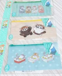 セリアmofusand モフサンド スライドマルチケース 全3種セットのサムネイル