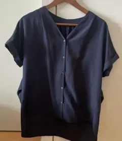 URBAN RESEARCH エアリーVネック 半袖シャツ