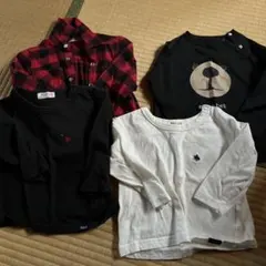 長袖カットソー 4点セット