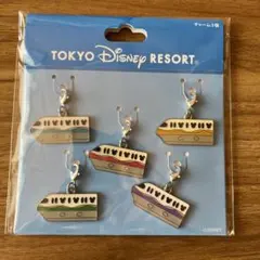 東京ディズニーリゾート モノレールチャーム 5個セット