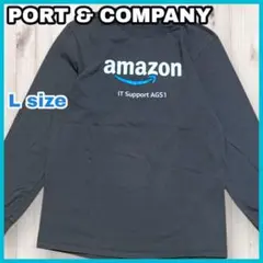 【US古着】PORT&COMPANY 長袖 Tシャツ ロンT amazon 企業