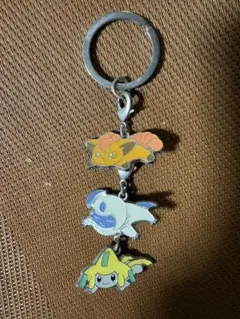 ポケモンセンター くったり3連キーホルダー ロコン アブソル ジラーチ 