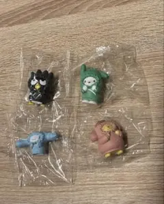 サンリオ　むぎゅぎゅ!パーカーフィギュア 4体まとめ