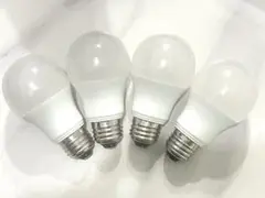 LED電球 E26口金 電球色 4個セット アイリスオーヤマ