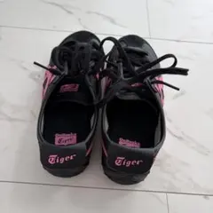 Onitsuka Tiger スニーカー ブラック ピンクのサムネイル