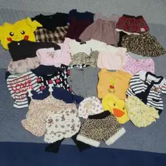 女の子 秋冬 服 80cm 22点まとめ売り