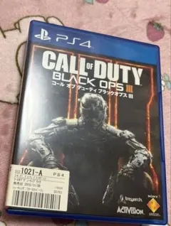 call of duty black opsⅢ ブラックオプス3 中古　ps4