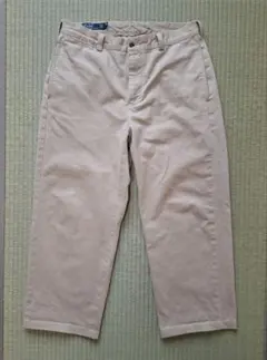 ポロバイ ラルフローレン W34 ポロチノ 古着 チノパン ベージュ polo