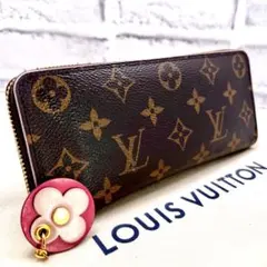 ルイヴィトン フラワーチャーム ポルトフォイユ クレマンス モノグラム