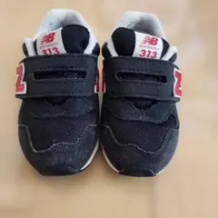 New Balance 313 黒/赤 スニーカー　14cm