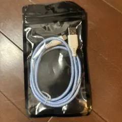 水色 USBケーブル 透明袋入り　TYPEc