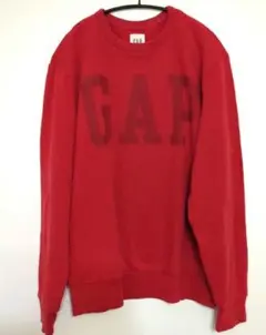 GAP 赤 クルーネック トレーナー　Мサイズ