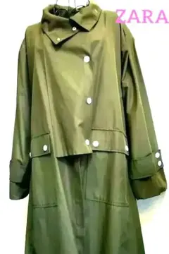 週末のお値下げ❣️ 急な豪雨に‼️【ZARAWOMAN】お洒落レインコート