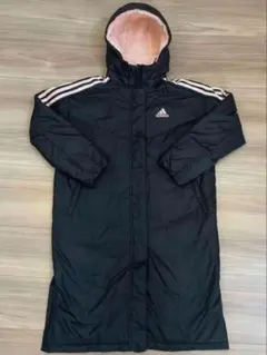 美品　140 adidas ベンチコート