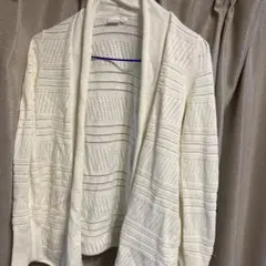 GAP 150センチ　カーディガン　白