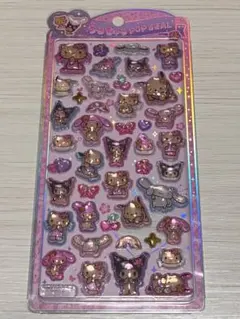 日焼けサンリオ　うるちゅるポップシール
