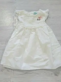 TOCCA ホワイト ワンピース 80