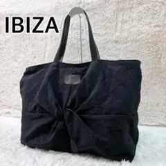 ほぼ未使用 現行モデル 完売品 イビサ リュック ナイロン レザー 深緑 未使用 IBIZA イビサ リュック ナイロン×レザー カーキカラー