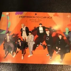 BTS PERMISSION TO DANCE 映画館　来場者特典　ポストカード