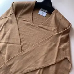 OPAQUE.CLIP Filivivi ブラウン Vネック ニットM美品