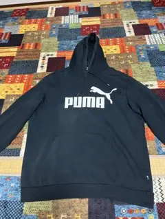 パーカー　PUMA プーマ　黒ジャージ