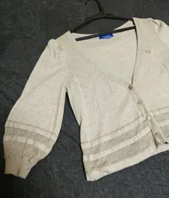 はるばる♡様専用□バーバリーブルーレーベル　ボレロカーデ