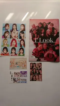 IZ*one 韓国雑誌&ミニポスター ハガキ ステッカー セット