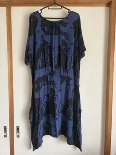ZUCCA 総柄 ワンピース美品のサムネイル
