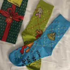イギリス限定　グリンチ　マクドナルド　靴下　非売品