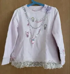 新品未使用タグ付き メゾピアノ ミミポポちゃん Tシャツ 130cm - メルカリ