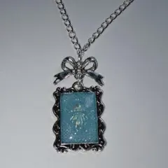 クラゲ ネックレス ウィッシュコア フェアリーグランジ 水色系統 天使界隈y2k