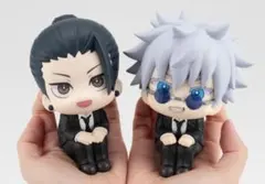 【未開封】るかっぷ 五条悟＆夏油傑セット スーツver座布団付き