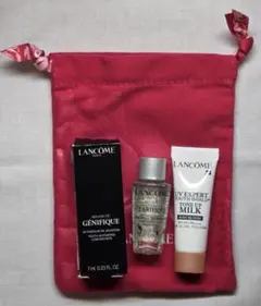 LANCOME トライアル3点セット 巾着付き