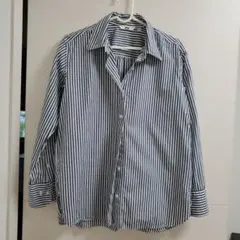 UNIQLO ストライプ長袖シャツ