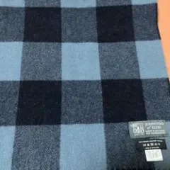 JOHNSTONS of ELGIN カシミヤマフラー チェック柄