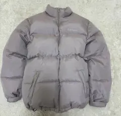 希少色　カーハート 00s ダウンジャケット　グレージュ　Y2K 短丈　肉厚　L