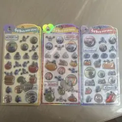 うるちゅるポップシール　パペットスンスン　ボンボンドロップシール