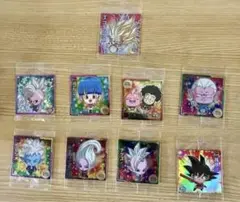 ドラゴンボール弾超戦士シールウエハース　９枚セット