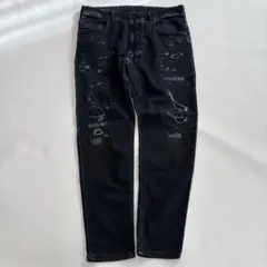 ディーゼル ジョグジーンズ w32 ダメージ加工 インディゴブルー ストレッチ製