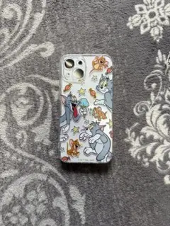 iPhone14 ケース トムとジェリー クリアケース
