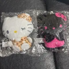 ハローキティ　ぬいぐるみボールチェーン　ガチャ