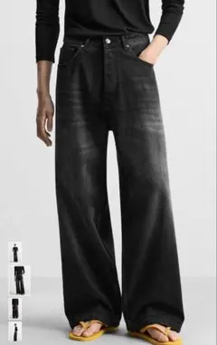 ZARA エクストラバギーフィットジーンズ EU40（JP31）