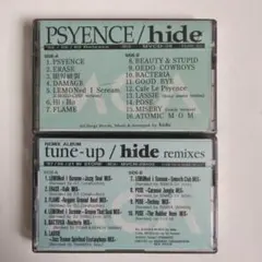 X JAPANhideカセットテープ PSYCENCE tune-up - メルカリ