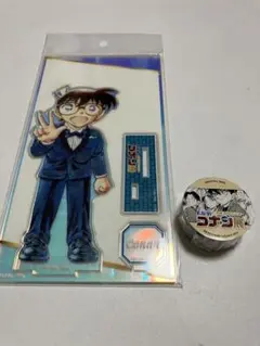 名偵探柯南周邊商品 日本限定 柯南亞克力立牌 + 膠帶