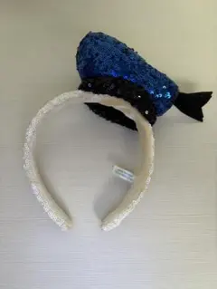 ディズニー　ドナルド　カチューシャ　スパンコール