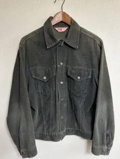 levi's 70505 コーデュロイ　ジャケット　墨黒　カーキ