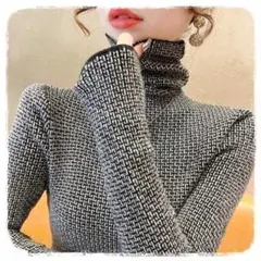 ボトルネック 長袖