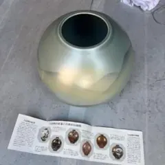 九谷焼 花瓶 球体 陶磁器のサムネイル