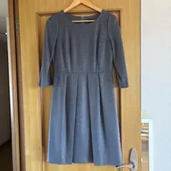 美品　UNTITLED グレー ワンピース　サイズ2