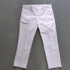 UNIQLO レディース アンクルパンツ ホワイト